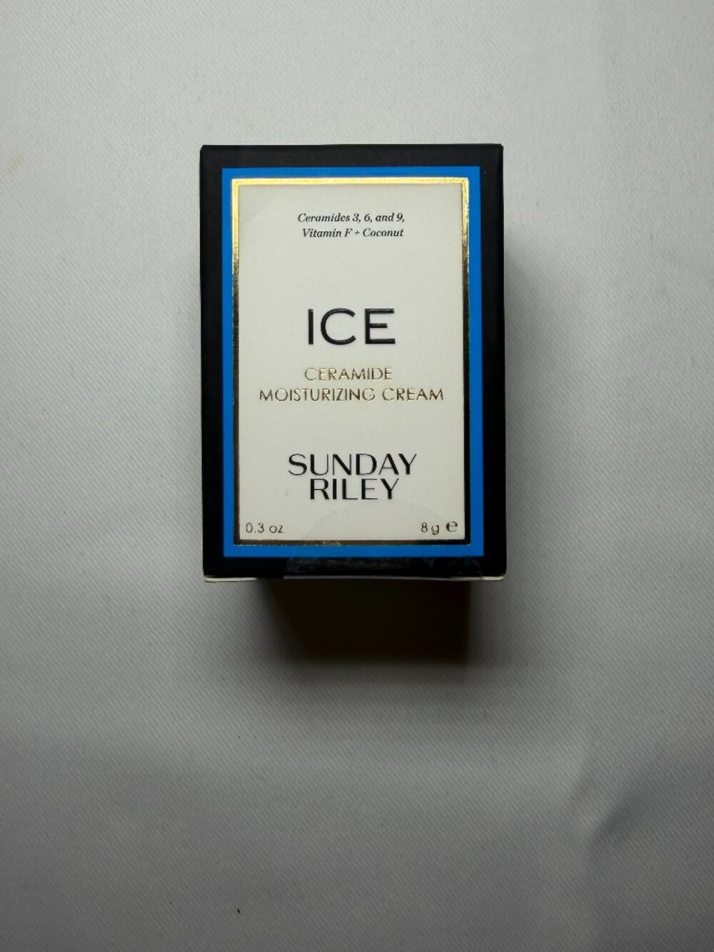 Sunday Riley ICE Ceramide Moisturizing Cream Travel Size .3oz 8g New Sealed